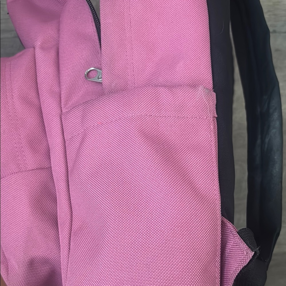 JanSport Classic Pink and Brown Backpack - Picture 8 of 8
